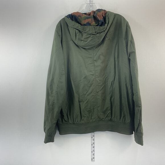 Women's Petrol Industries XL Green Jacket Preowned Full Zip - Picture 2 of 4